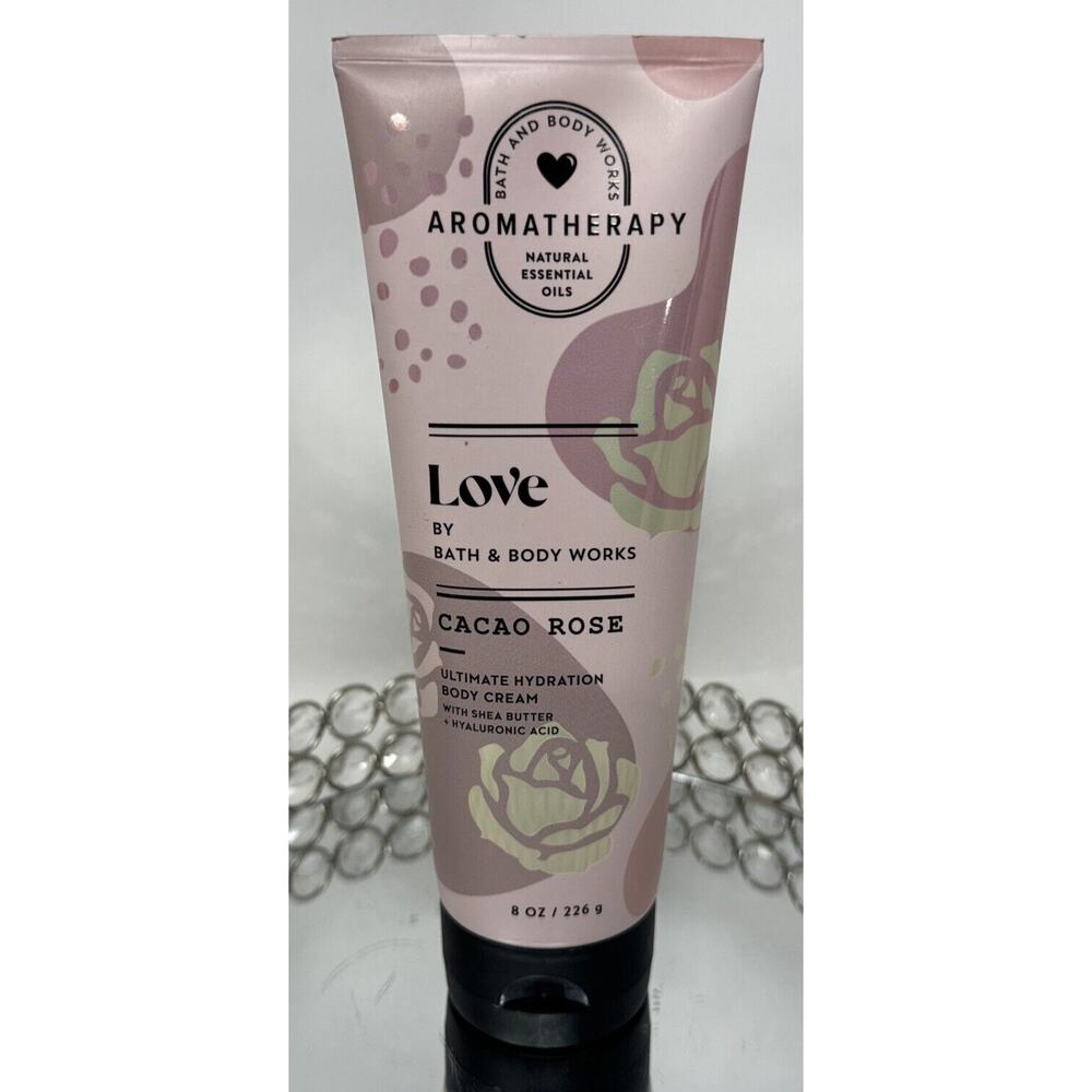 5 Pc Bundle BB&W Aromatherapy Love~Cacao Rose~Body Scrub, Lotion, Cream,Gel, Oil - Picture 8 of 13